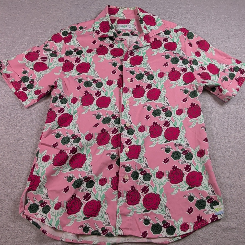 Seaplane Mary Blair Rose Shirt Mens Medium M Limited Edition 96/110 Made USA